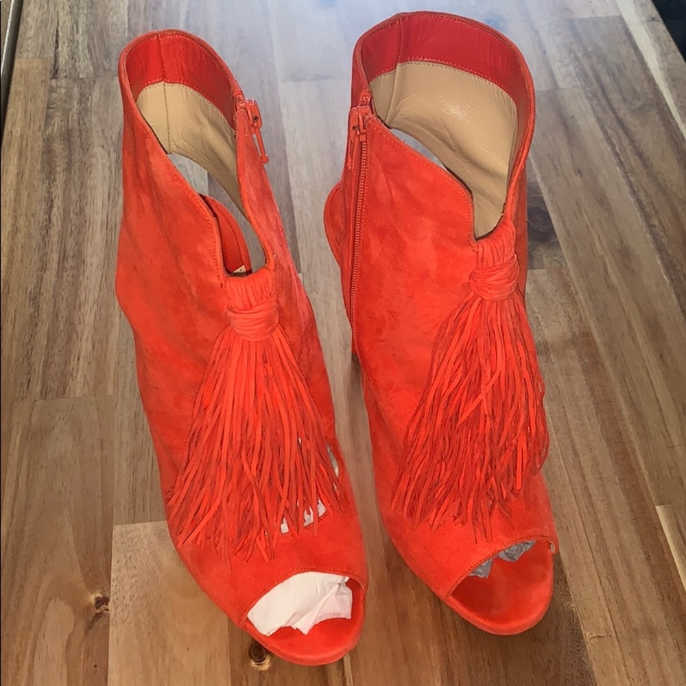 Christian Louboutin Fringe Booties